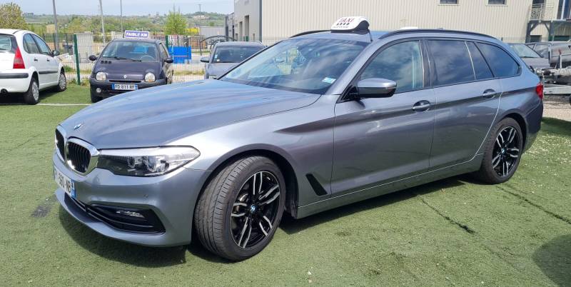 Entretien du traitement céramique sur cette BMW 520 Touring à Diémoz dans le 38